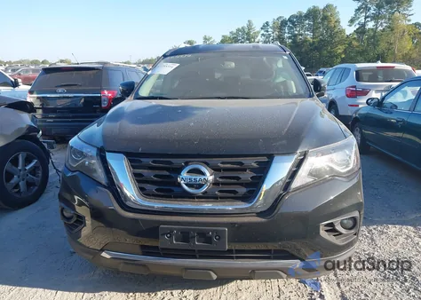 2019 Nissan Pathfinder Sl из США, поврежденный, VIN 5N1DR2MM1KC634754
